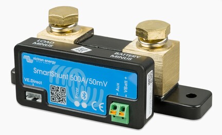 victron battery monitor uden display
