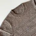 close up af tuck sweater man