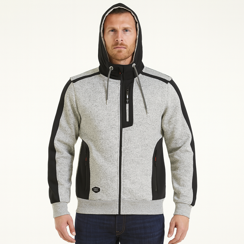 Herre Fleecejakke - Large