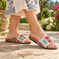 EasyFit 8097 Sandal – Hvid vist på model