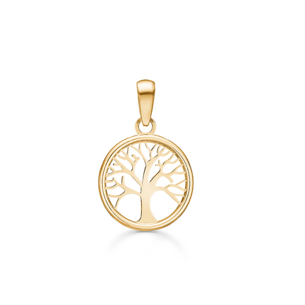 Tree of Life pendant in 9 karat gold | Danish design by Mads Z