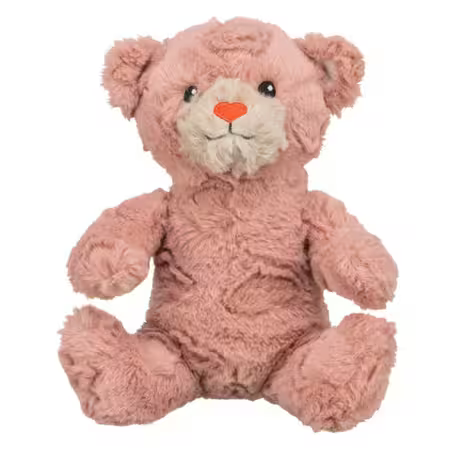 Trixie hundebamse med hjerte – Valentines Day Teddy i dusty pink farve