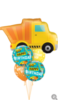 Stor lastbils ballon folie