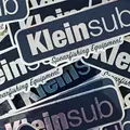 Klistermærke Kleinsub logo