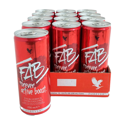 FAB Forever Active Boost energidrik 12-pak