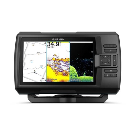 Garmin fishfinder med GT20 TM transducer og GPS