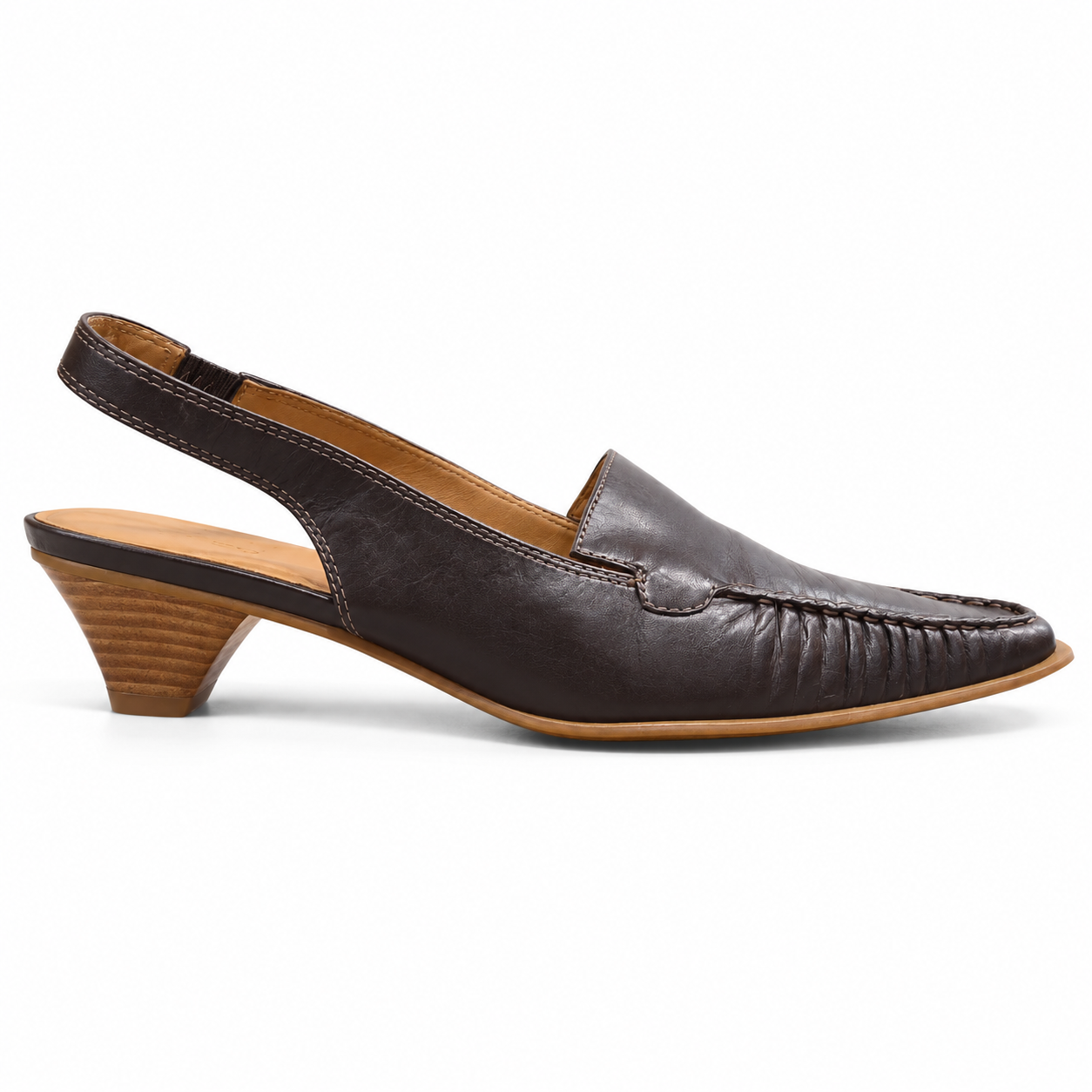 ECCO Slingback Sko  Brun - 37