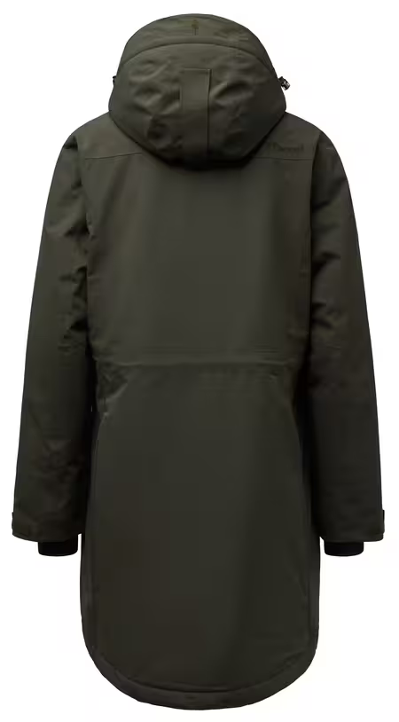 Pinewood Wilda Padded Parka Jakke - Dame - Grøn