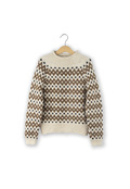 sweateren little inge sweater af leknit strikket i merilin og alpaca 1 fra isager