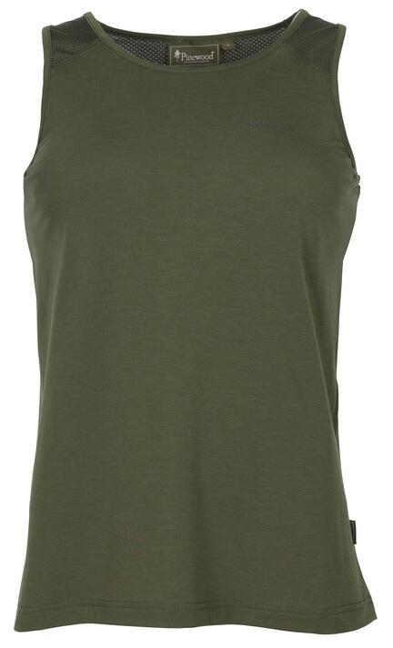 Pinewood Finnveden Airvent Function Tank Top Moss Green