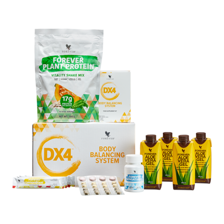 DX4 Body Balancing System boks med indhold