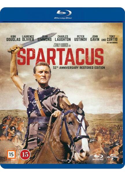 Spartacus, Blu-Ray, Movie