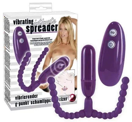 Vibrating Intimate Spreader – intim stimulator med vibration og justerbare arme til kvinder.