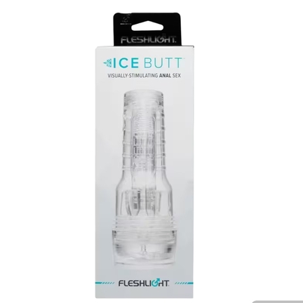 Ice Butt Fleshlight – gennemsigtigt pleasure sleeve i realistisk design