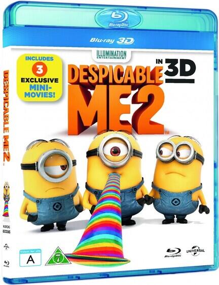 Grusomme mig, Despicable Me, Bluray, Movie