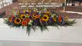 Kistepynt farverig gule solsikker røde Gerbera