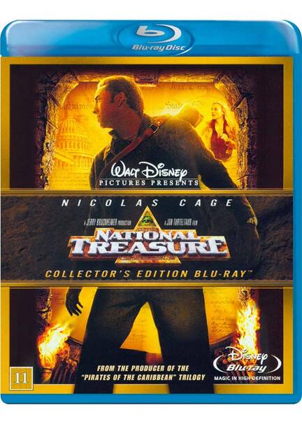 National Treasure, Blu-Ray, Nicolas Cage