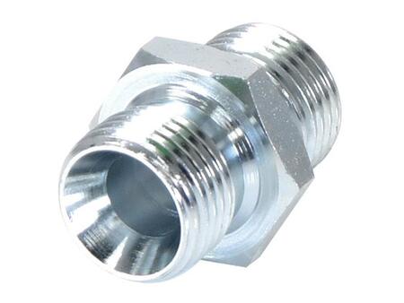 Hydraulik adapter 1/2'' BSP Han x 1/2'' BSP Han OEM ref. PARKER HANNIFIN 8HMK4S
