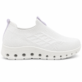 Hvide slip on damesko | Komfortable hvide sneakers dame