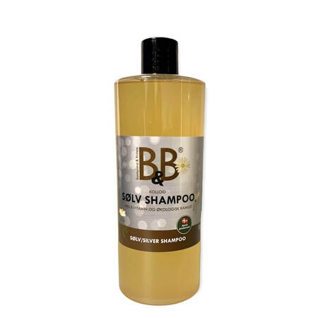 B&B Sølv Shampoo | Økologisk Hundeshampoo | 750 ml.