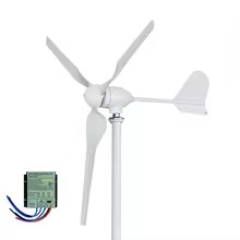 400W 12V vindmølle generator med 3 blade og laderegulator