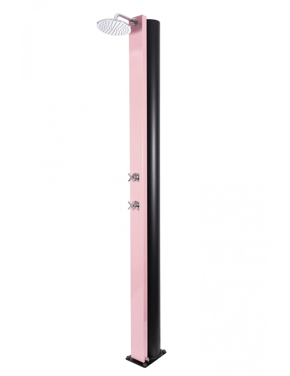 CRM CROSS - Solardusche 40 Liter - Pink, Ohne Fußdusche