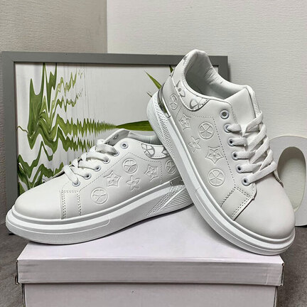 hvide louis vuitton sneakers