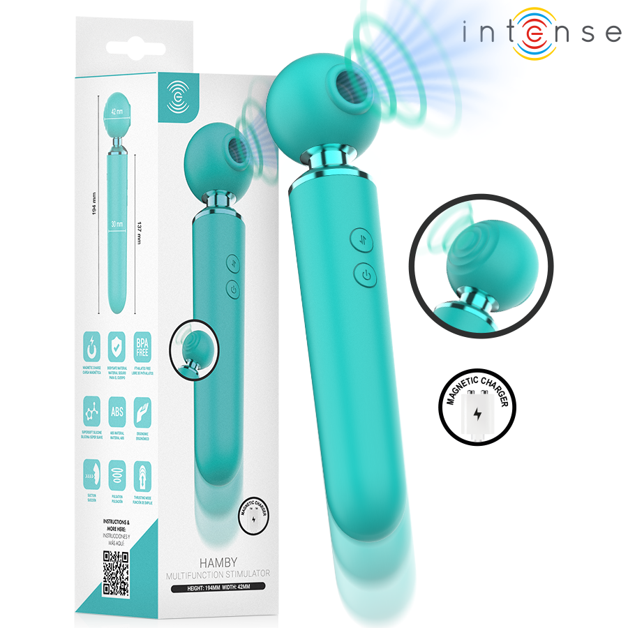 INTENSE Hamby Multifunktionel Suge- og Vibrationsstimulator