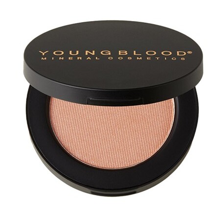 Youngblood, Pressed Mineral Blush, Fv. Nectar - Makeup, Mineral Blush, Glød, Contour, Solkysset hud, Solskinspudder, Kinder