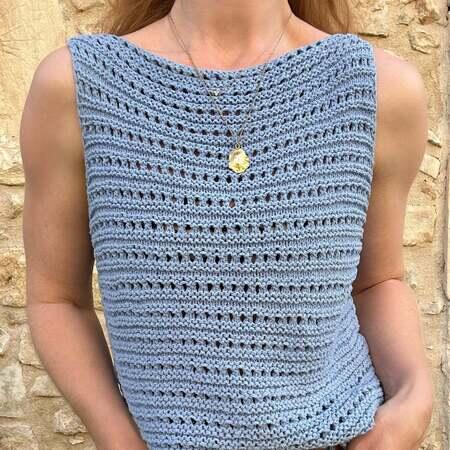 model ifoert strikket camisole no 11 fra my favorite things knitwear