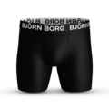 Moderne elegance med Björn Borg Performance Boxershorts i sort. Mellemhøj talje, Hydro Pro-materiale og stilfuldt 3,5 cm logo ved taljen for ultimativ komfort.
