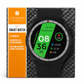 Scandinavian Collection Smartwatch 1,3 tommer sort med pulsmåler og aktivitetstracker.