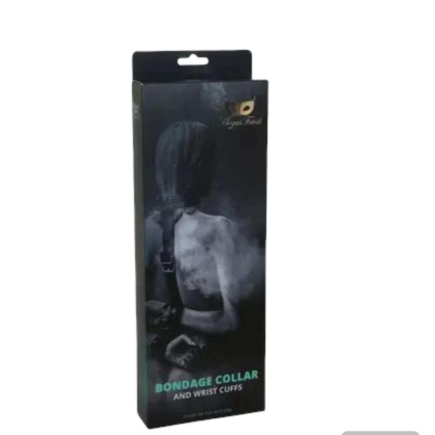 Bondage Collar And Wrist Cuffs Argus Fetish