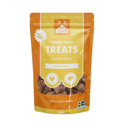 Frysetørret MUSH godbidder