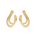 MIRA earrings in 14 karat gold | Danish design by Mads Z