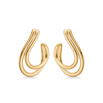 MIRA earrings in 14 karat gold | Danish design by Mads Z