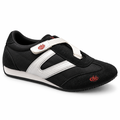 OTO Sort/Hvid Sportssko Med Velcro