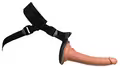 Strap-on Body Dock med realistisk silikonedildo og justerbare stropper