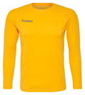 Hummel langærmet T-shirt, gul