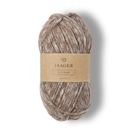 garnnoegle af maerket isager baby yarn i farven e8s
