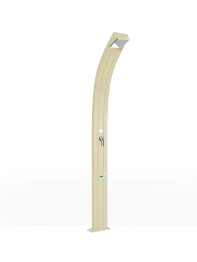 Arkema - SPRING A120 Solbruser i aluminium med fodbruser - 25 liter - Champagne
