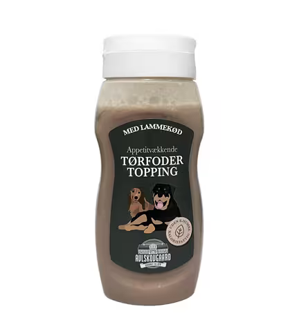 Tørfoder topping med lam 300ml.