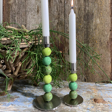 Lysestager fra my candle Glasjanne Kugle lysestager. My candle