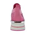 Dame sneakers elastik fuxia