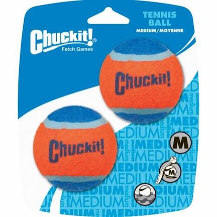 Chuckit Tennis bold - Str. Medium | Hundelegetøj | Køb hus MyTrendyDog.dk