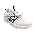 Dame sneaker hvid med lak hælekap