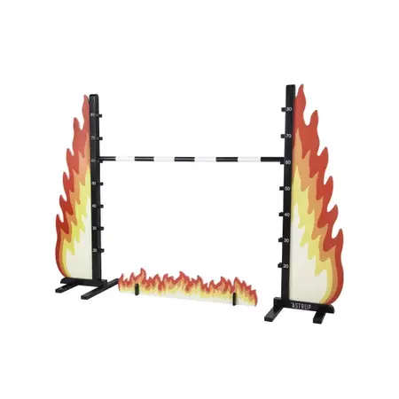 by Astrup spring til kæpheste - Ild