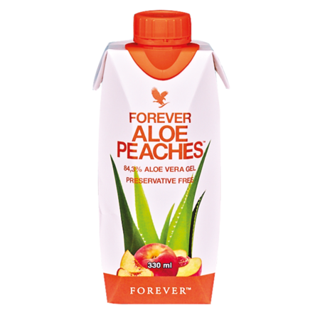 33 cl Forever Aloe Peaches mini