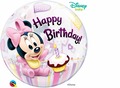 Send 1 års fødselsdags ballon Minnie
