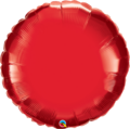 Rød ballon med foto
